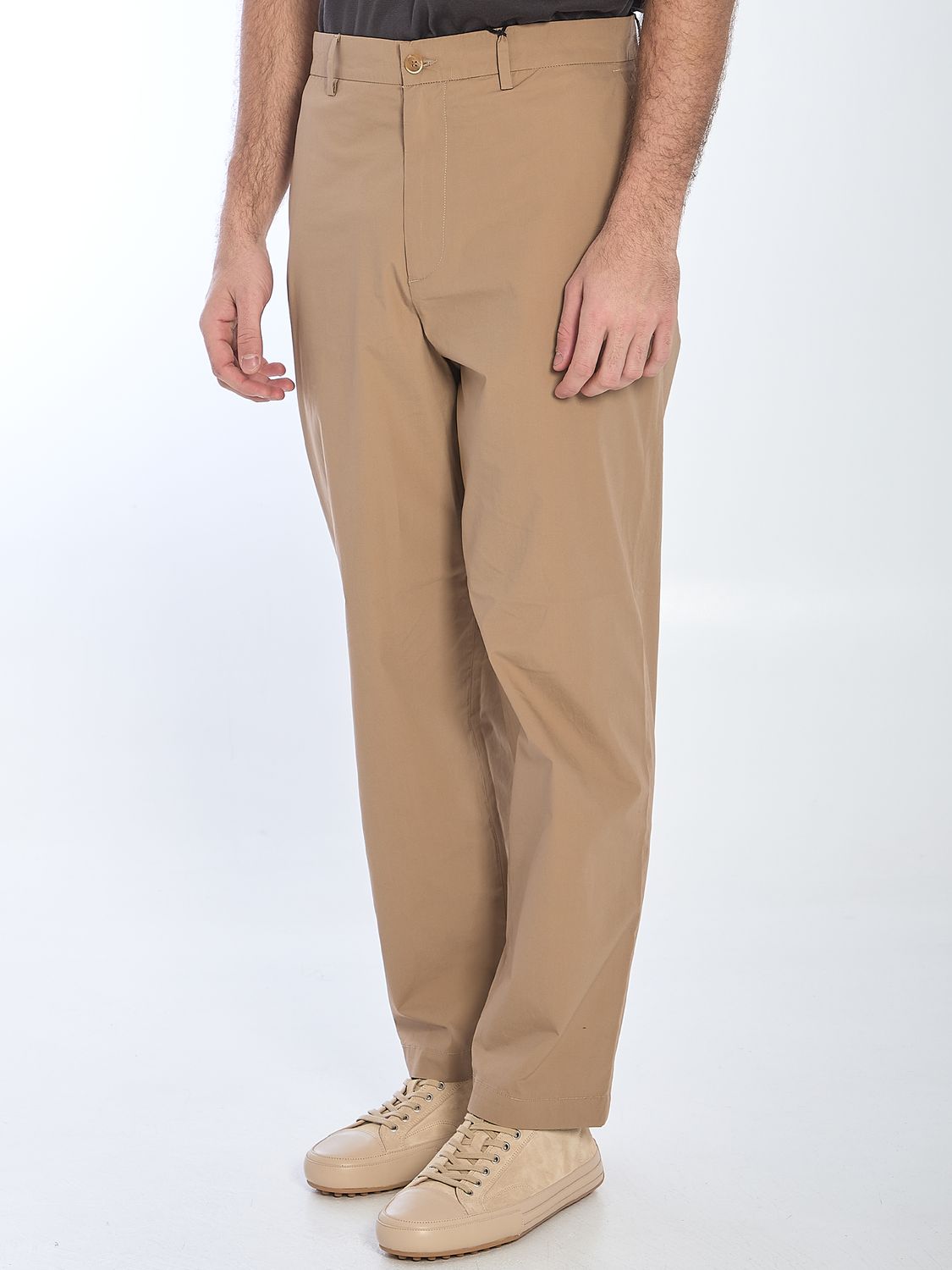 BARENA Mid-Rise Straight Leg Trousers for Men - Size 48