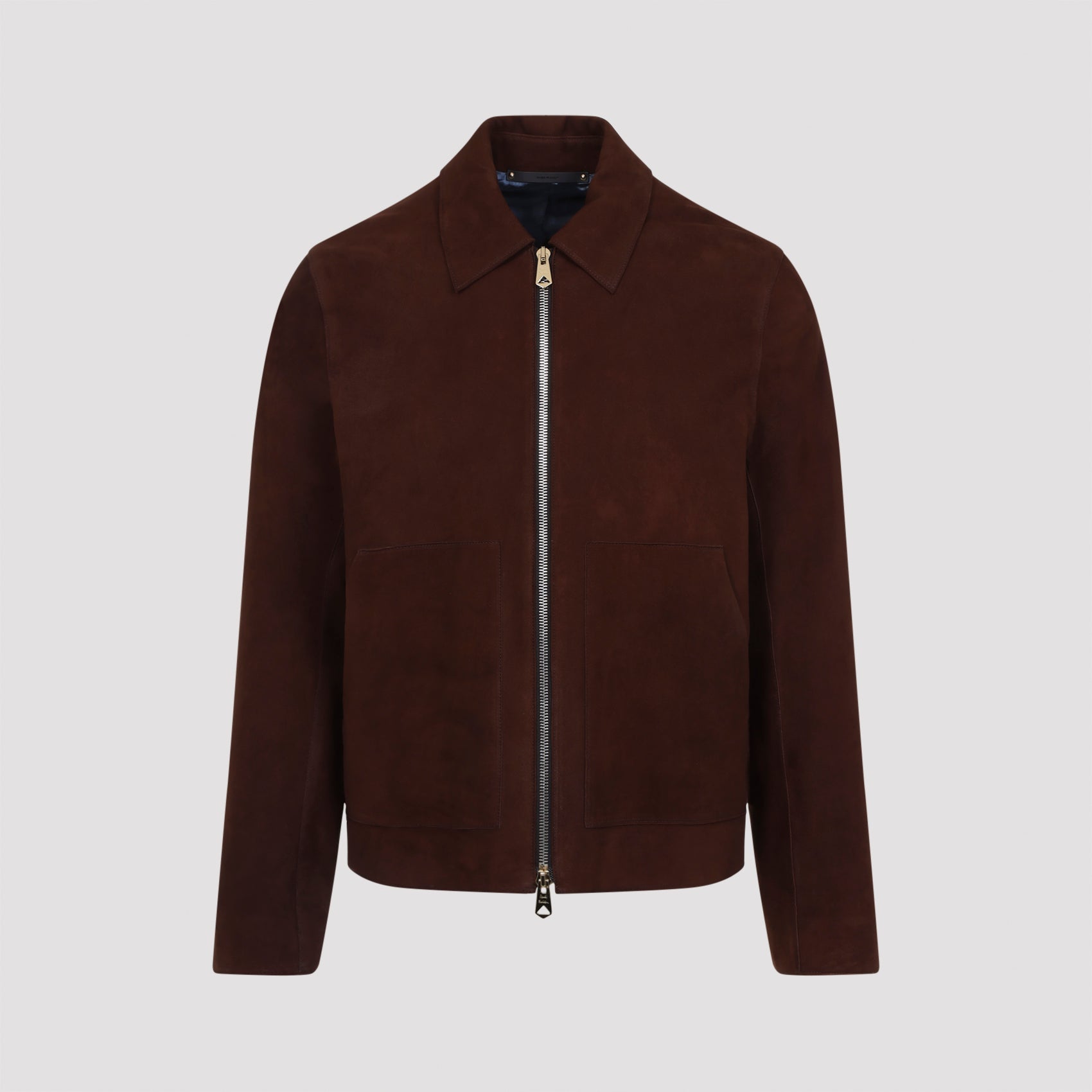 PAUL SMITH Elegant Leather Jacket for Men - Spring Summer 25
