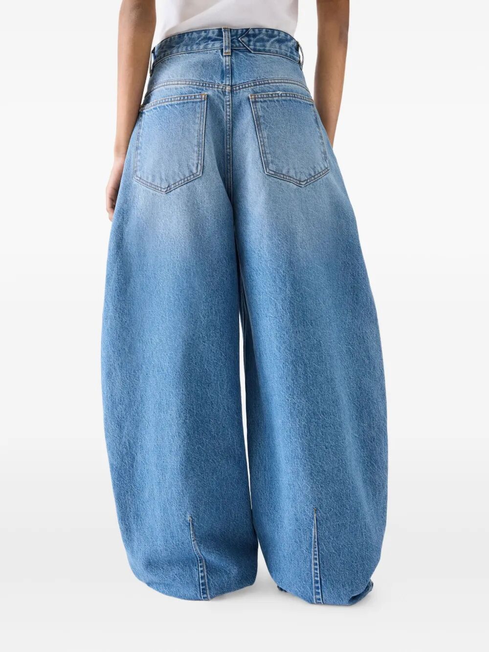 JACQUEMUS Balloon Fit Denim Pants - Size 26