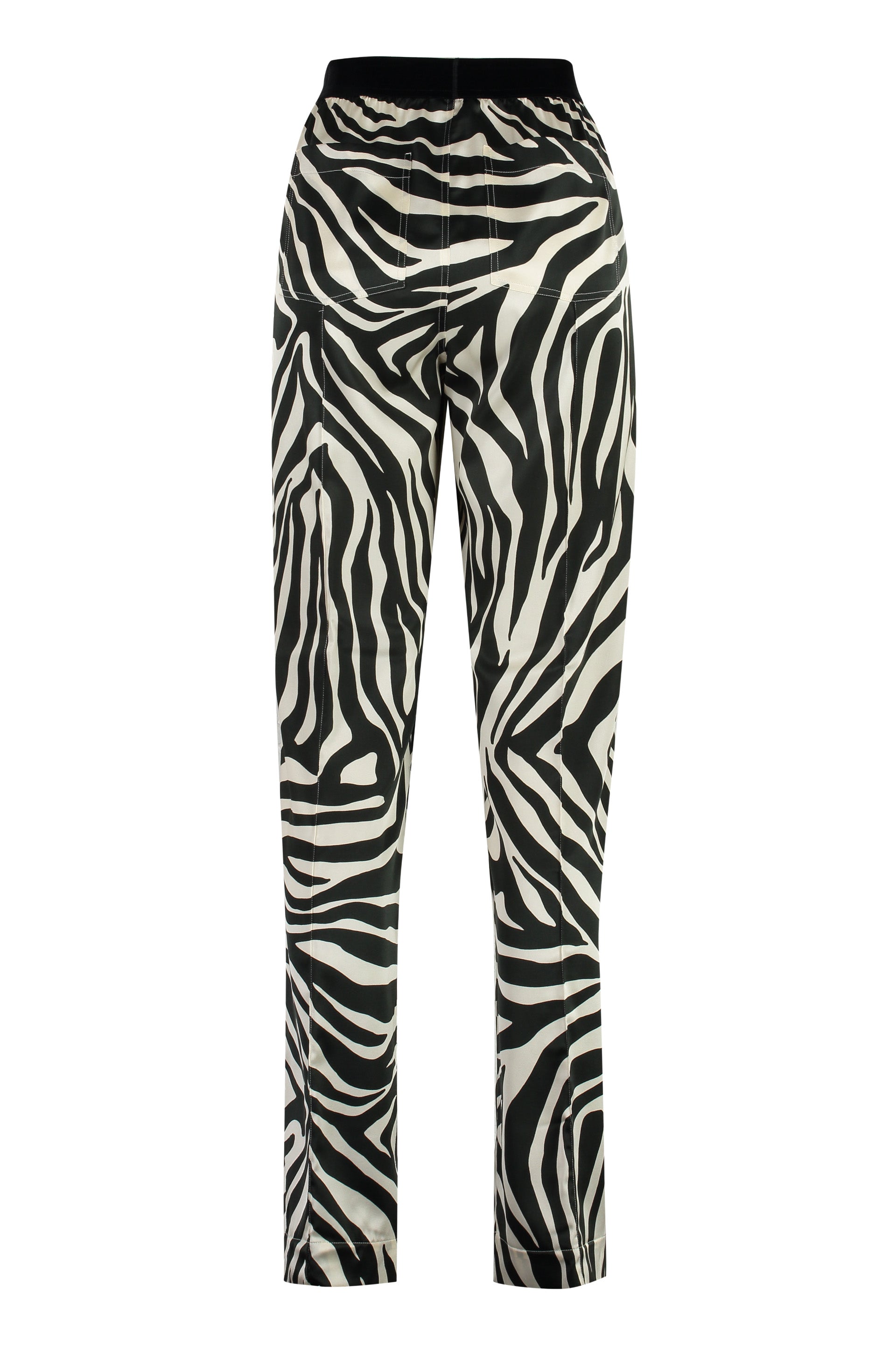 TOM FORD Zebra Print Silk Pants for Women