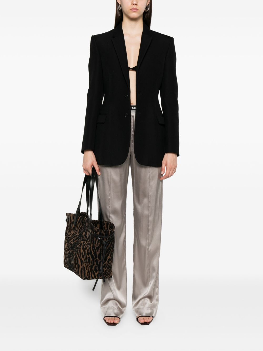 TOM FORD Silk Trousers for Women