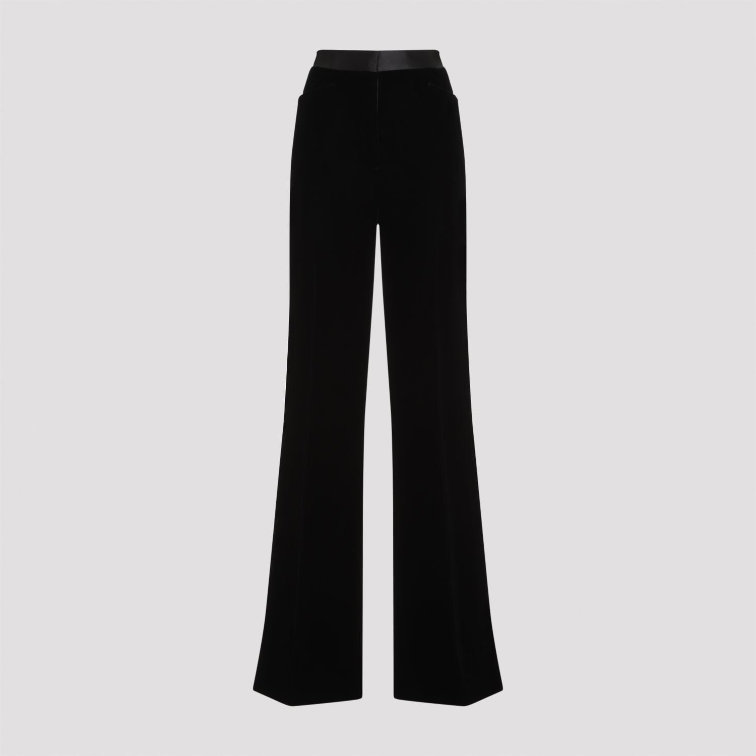 TOM FORD Boot Cut Velvet Pants for Women - Fall/Winter 2024