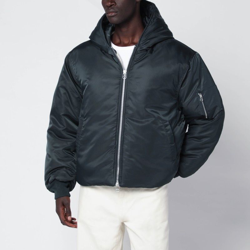 OAMC Men's Nylon Zip-Up Bomber Jacket