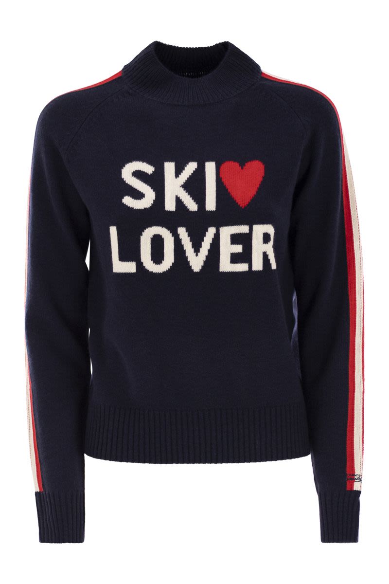 MC2 SAINT BARTH Ski Lover Jacquard Turtleneck