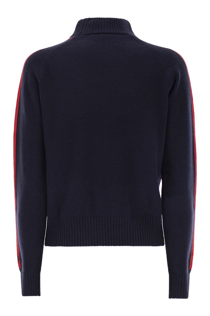 MC2 SAINT BARTH Ski Lover Jacquard Turtleneck