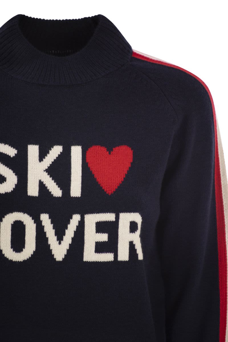 MC2 SAINT BARTH Ski Lover Jacquard Turtleneck