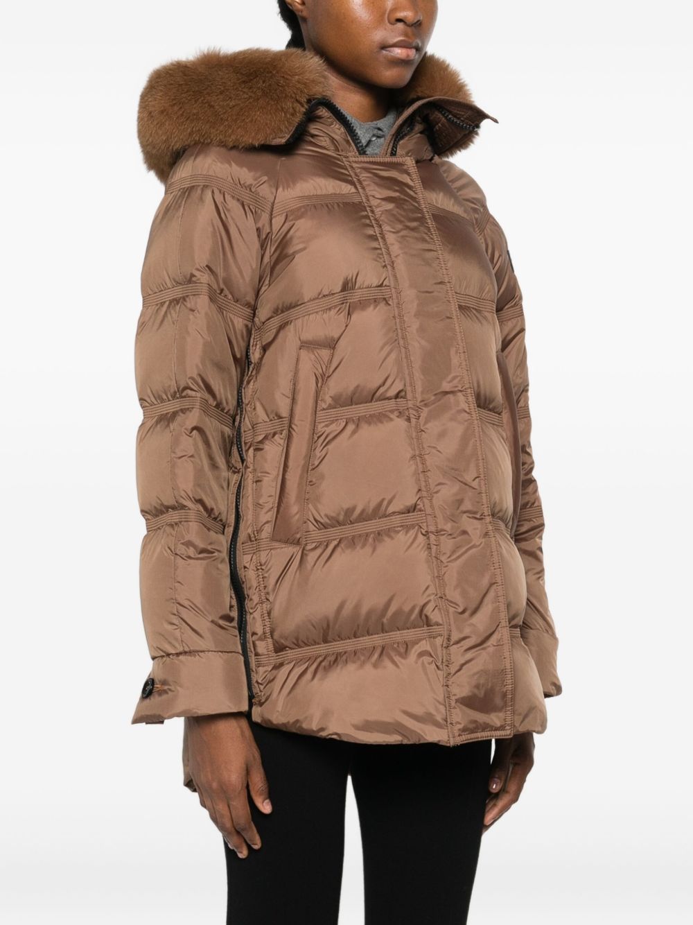 PEUTEREY Quilted Zip-Up Jacket for Women - FW25