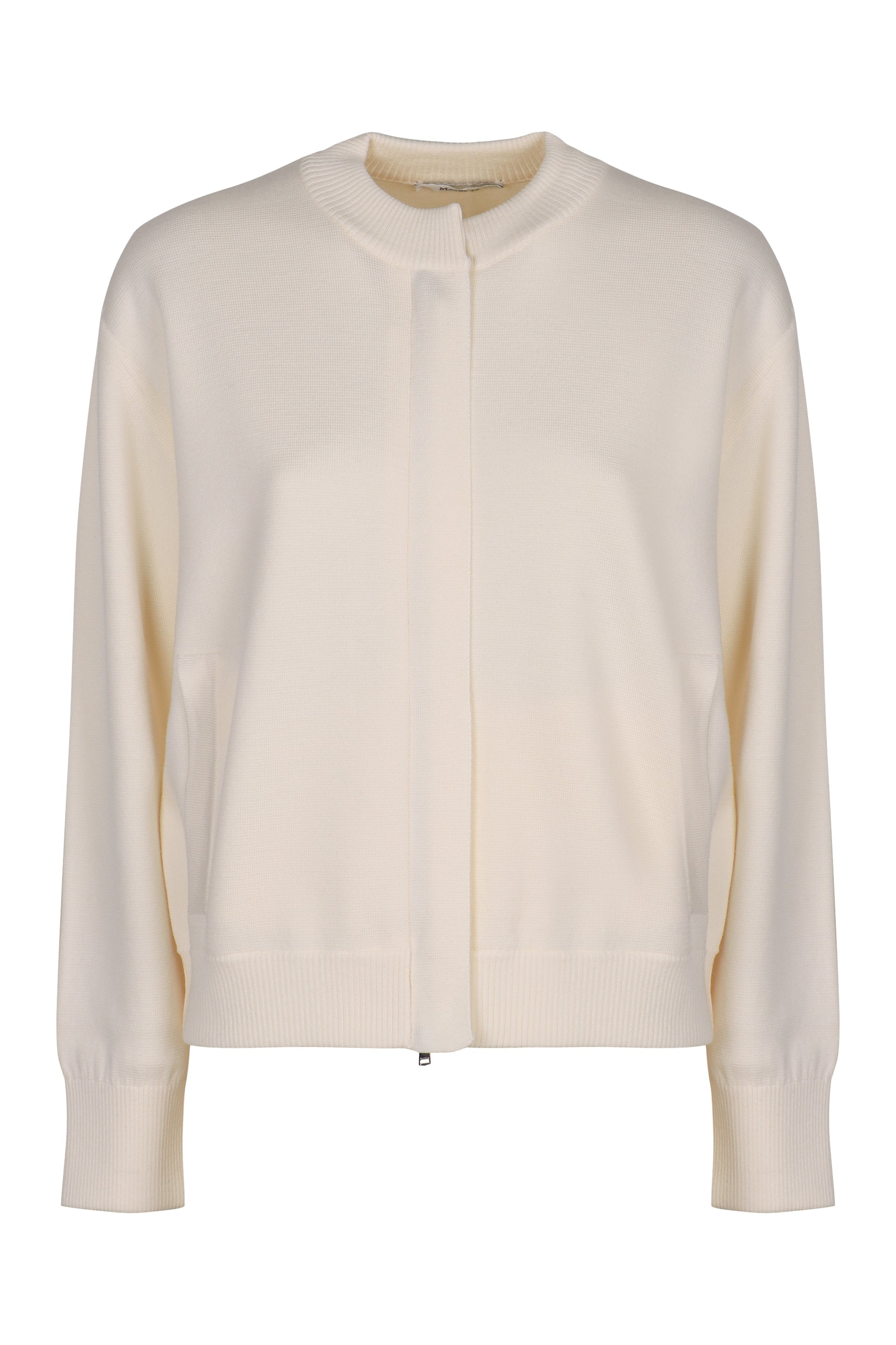 MAX MARA Wool Cardigan with Dropped Shoulder Fit for Women