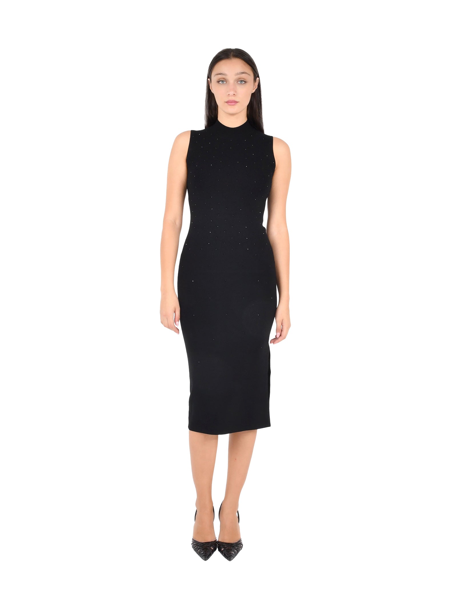 PENNYBLACK High-Neck Midi Dress for Chic Occasions