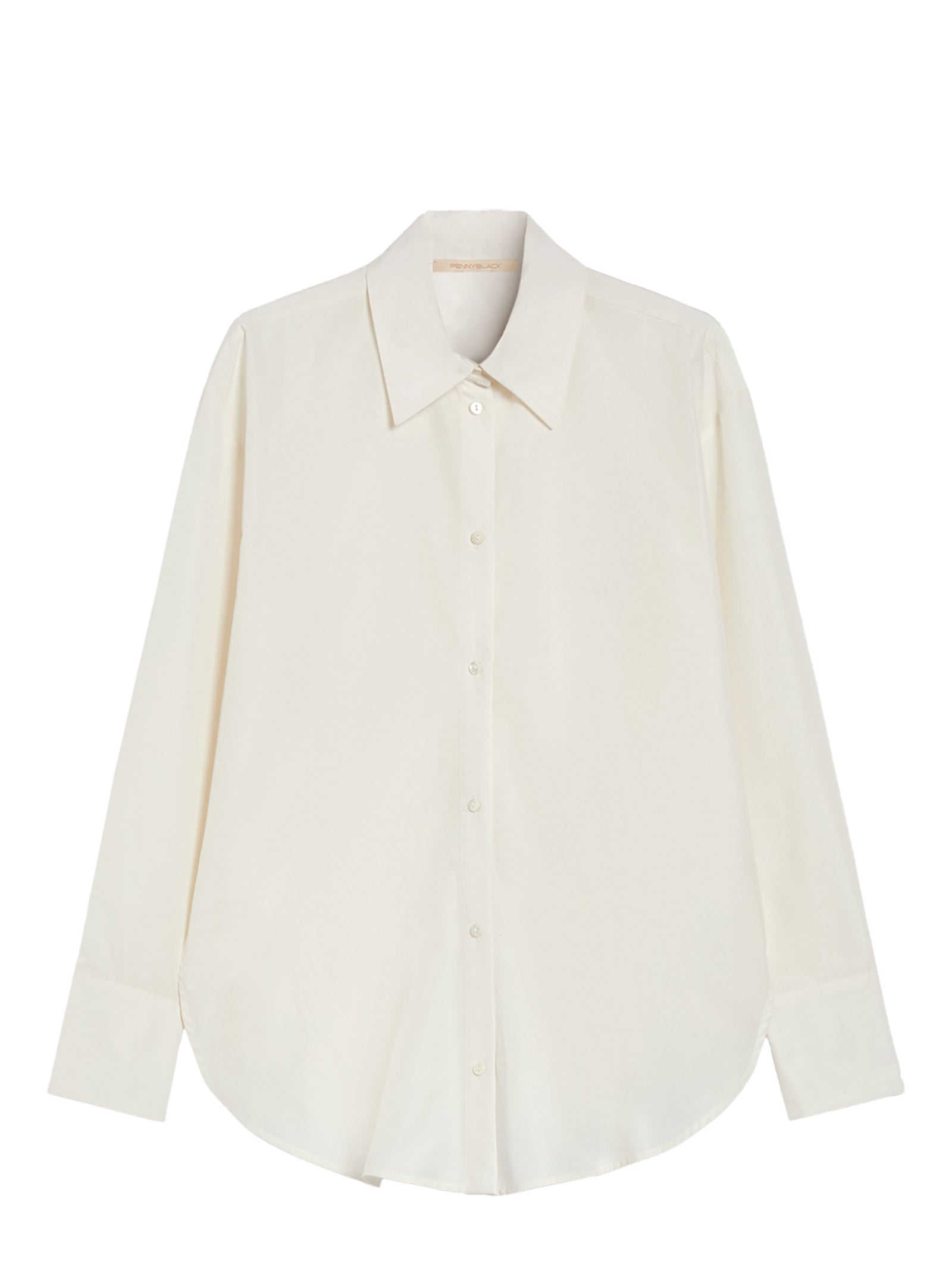 PENNYBLACK Stylish Cotton Blend Shirt with Side Slits for Women - FW25