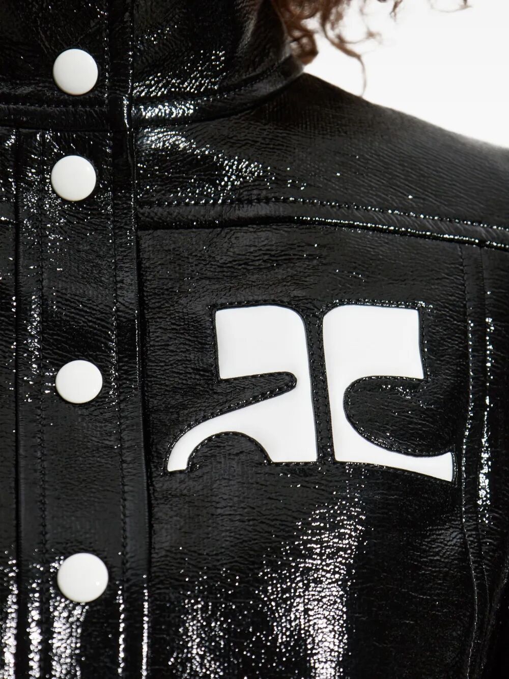 COURREGÈS ReEdition Vinyl Jacket for Women