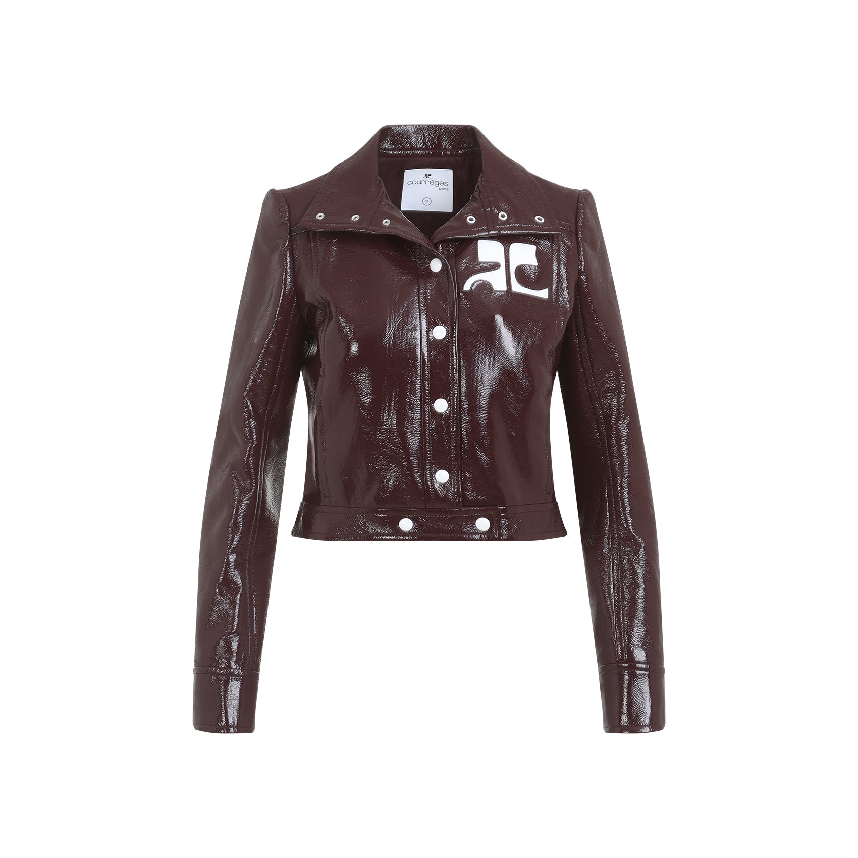 COURREGÈS Women's Elegant Outerwear Jacket