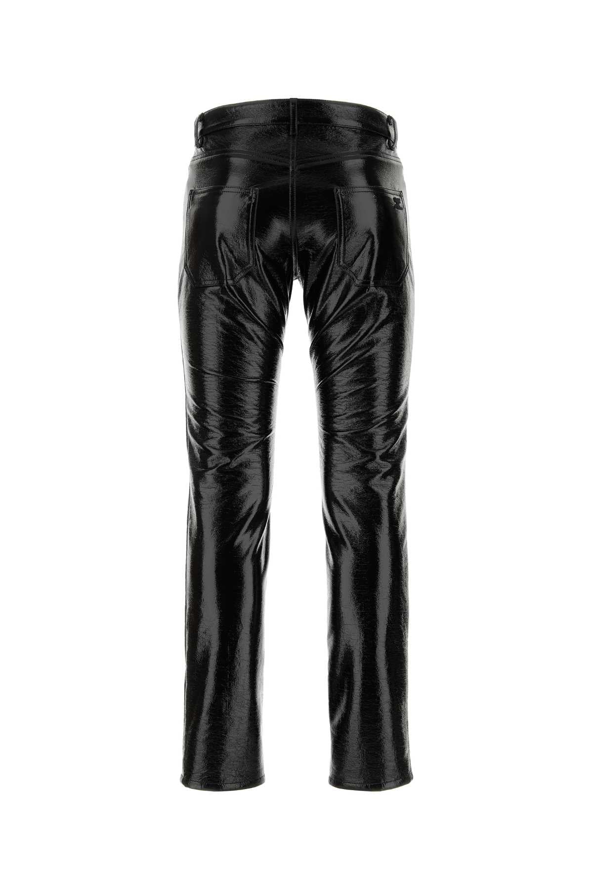 COURREGÈS Men's Vinyl Trousers for FW24