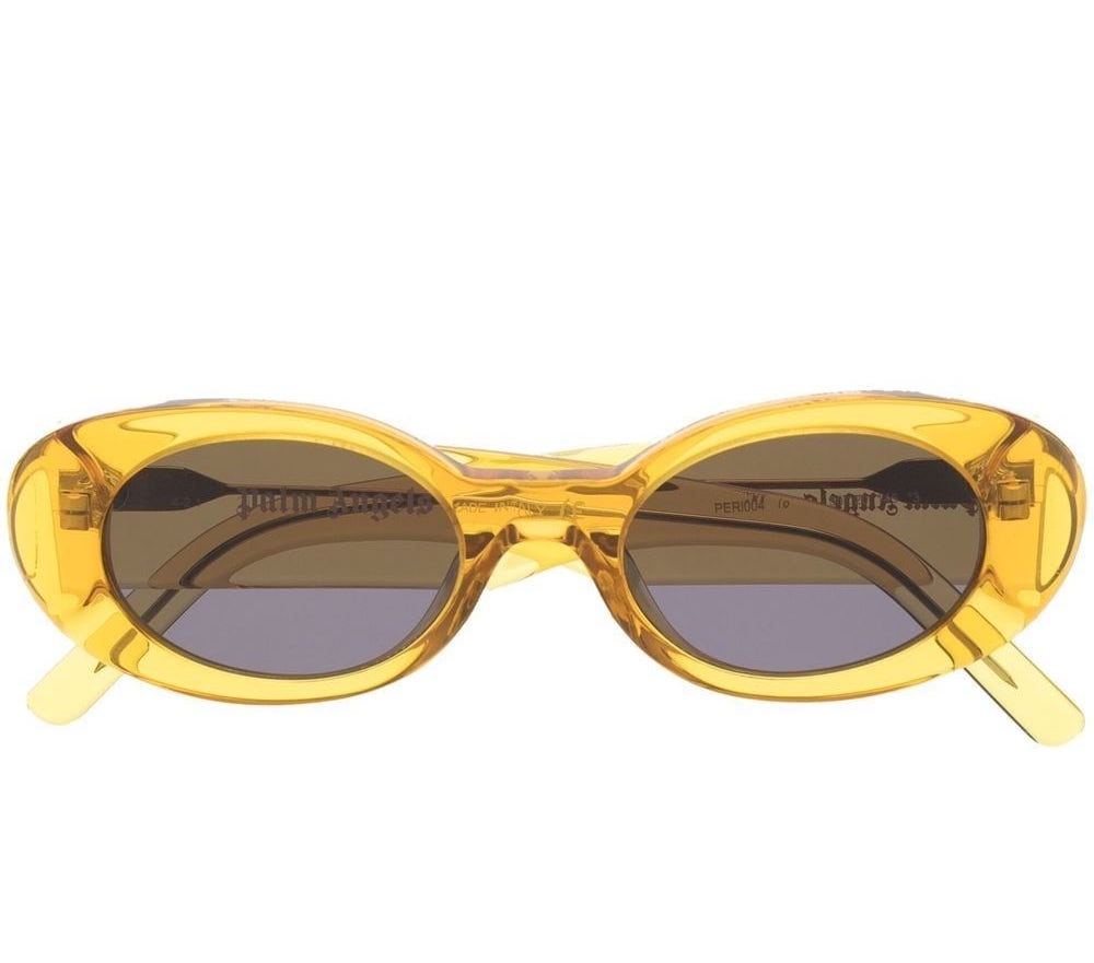 PALM ANGELS Spirit Mini Oval Sunglasses