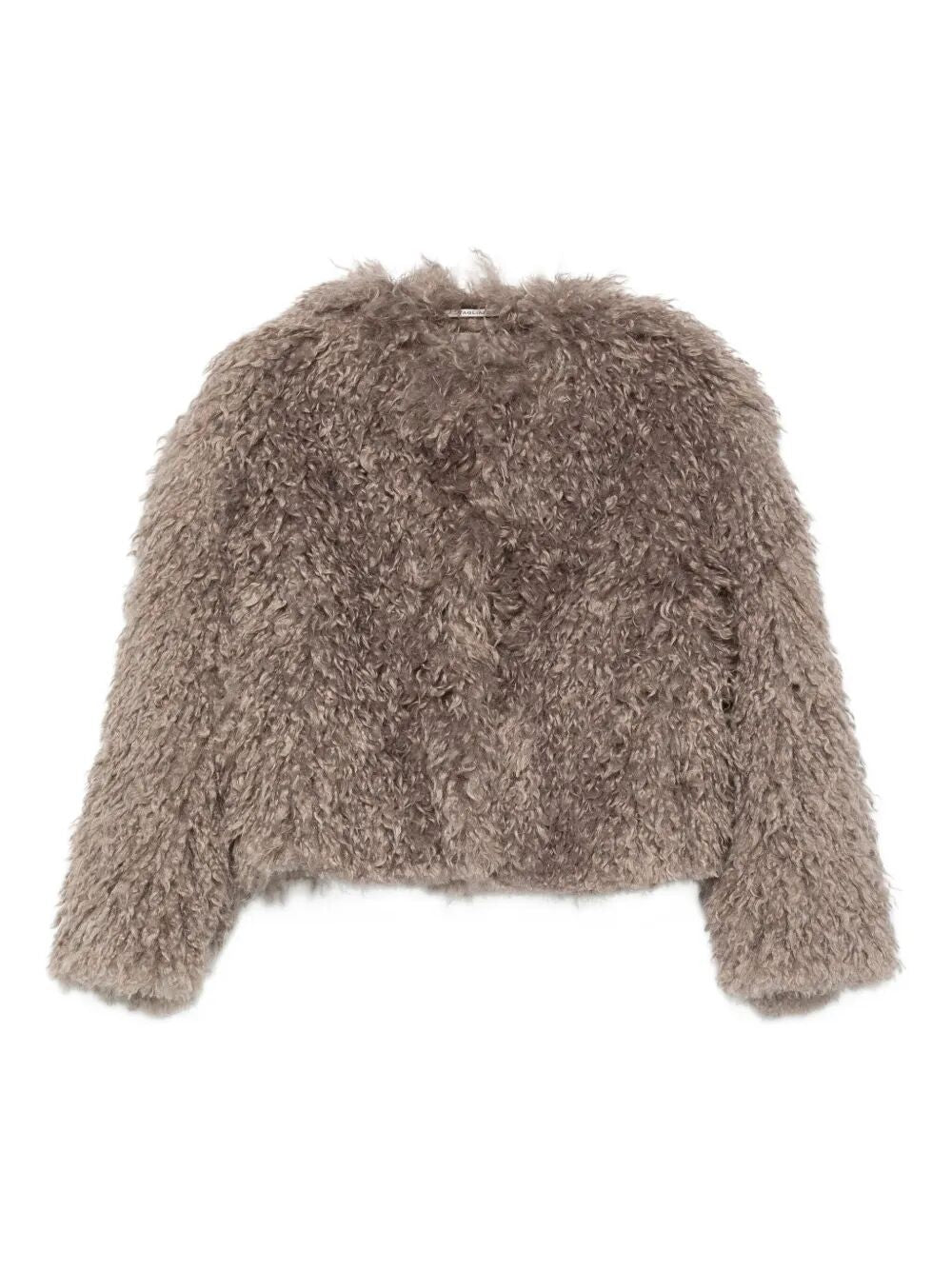 TAGLIATORE Womens Teddy Cropped Jacket