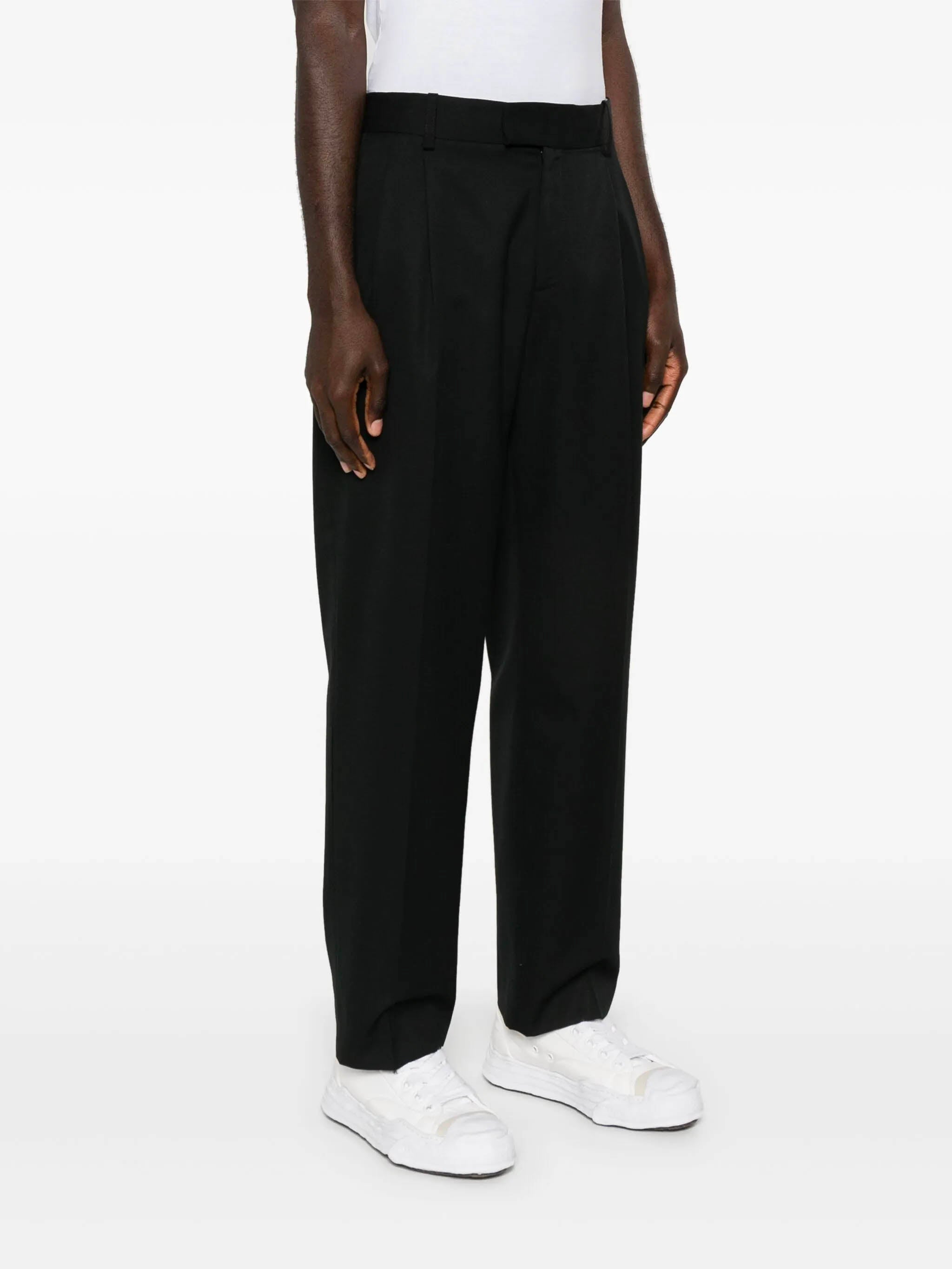 DRÔLE DE MONSIEUR Logo-Embroidered Trousers - Size M