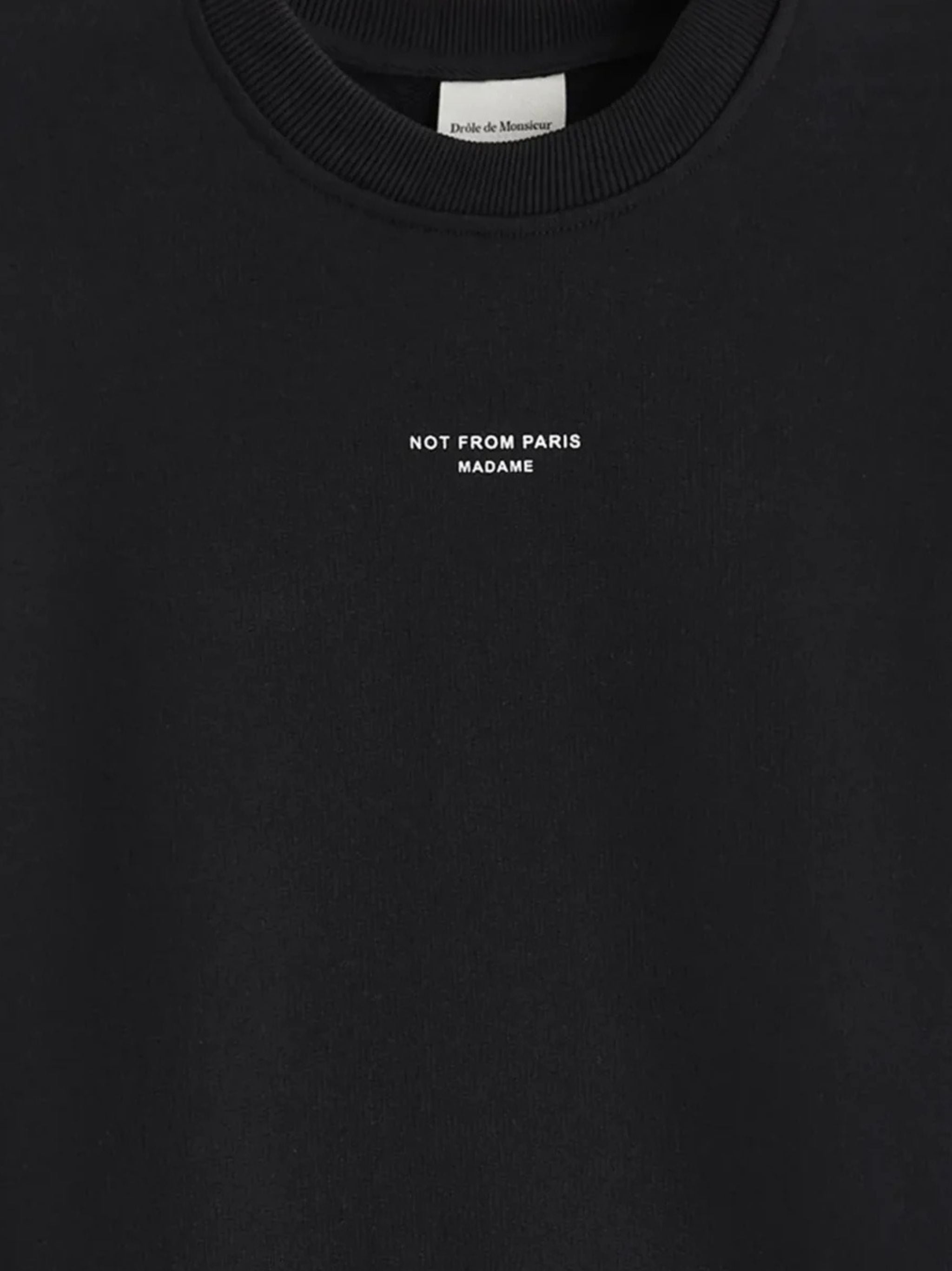 DRÔLE DE MONSIEUR Classic Slogan Sweatshirt for Men - Casual Wardrobe Essential