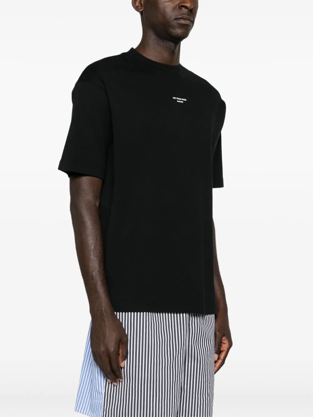 DRÔLE DE MONSIEUR Classic Slogan T-Shirt for Men - FW25