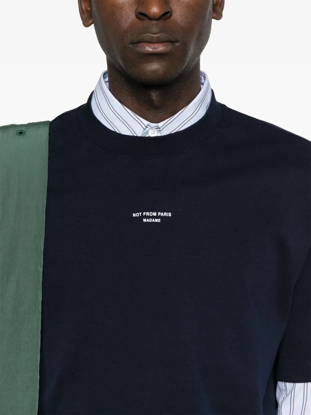 DRÔLE DE MONSIEUR Classic Slogan T-Shirt for Men