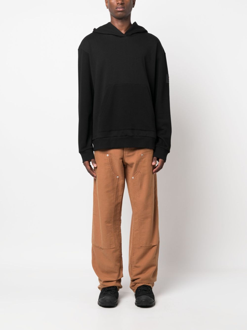 PEUTEREY Classic Logo Cotton Hoodie