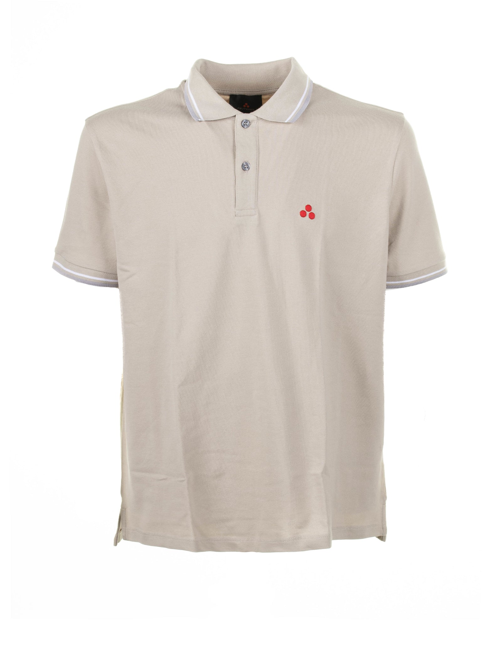 PEUTEREY Men's Polo Shirt with Contrasting Logo