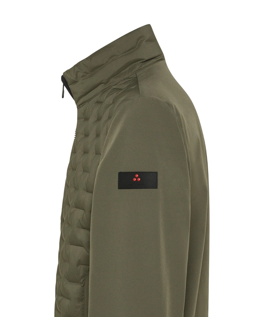 PEUTEREY Men's Medium-Length Bomber Jacket