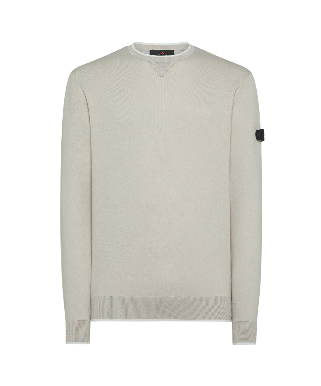 PEUTEREY Long Sleeve Mini Crew Neck Sweater