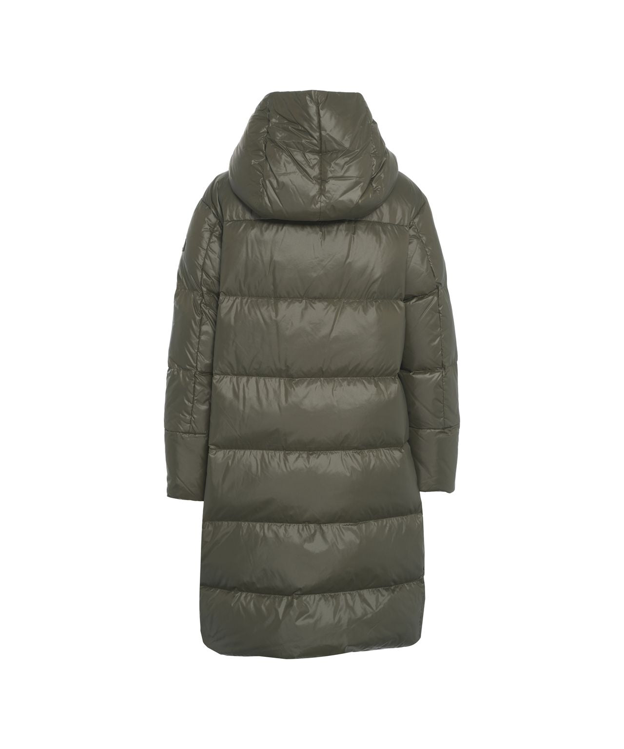 PEUTEREY Long Lightweight Quilted Down Jacket for Women