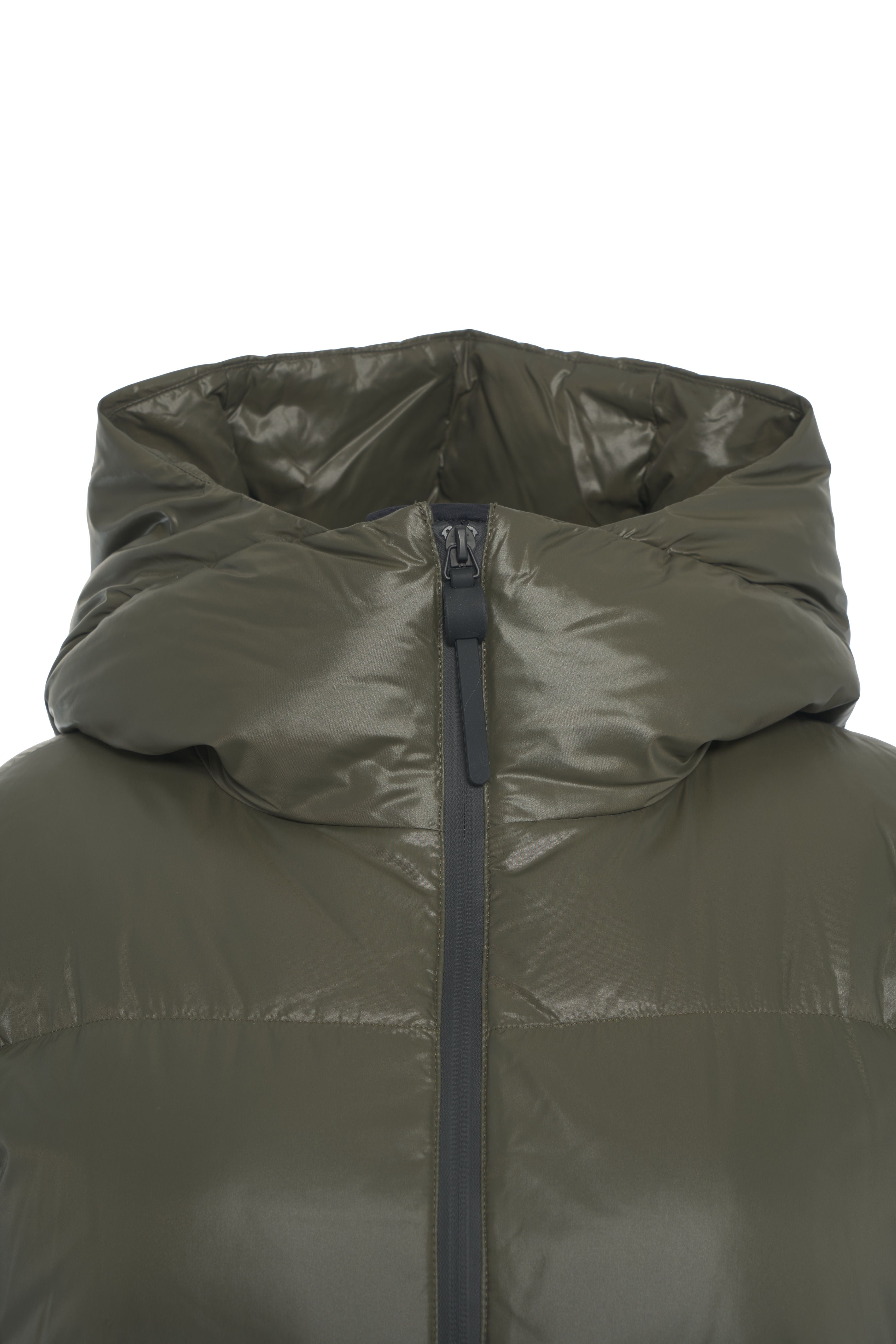 PEUTEREY Long Lightweight Quilted Down Jacket for Women