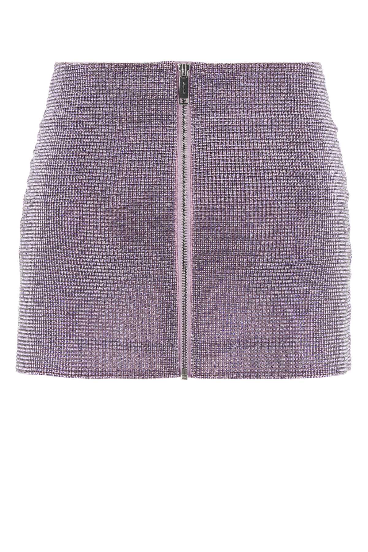 SELF-PORTRAIT Metal Mesh Mini Skirt - Size 6 UK