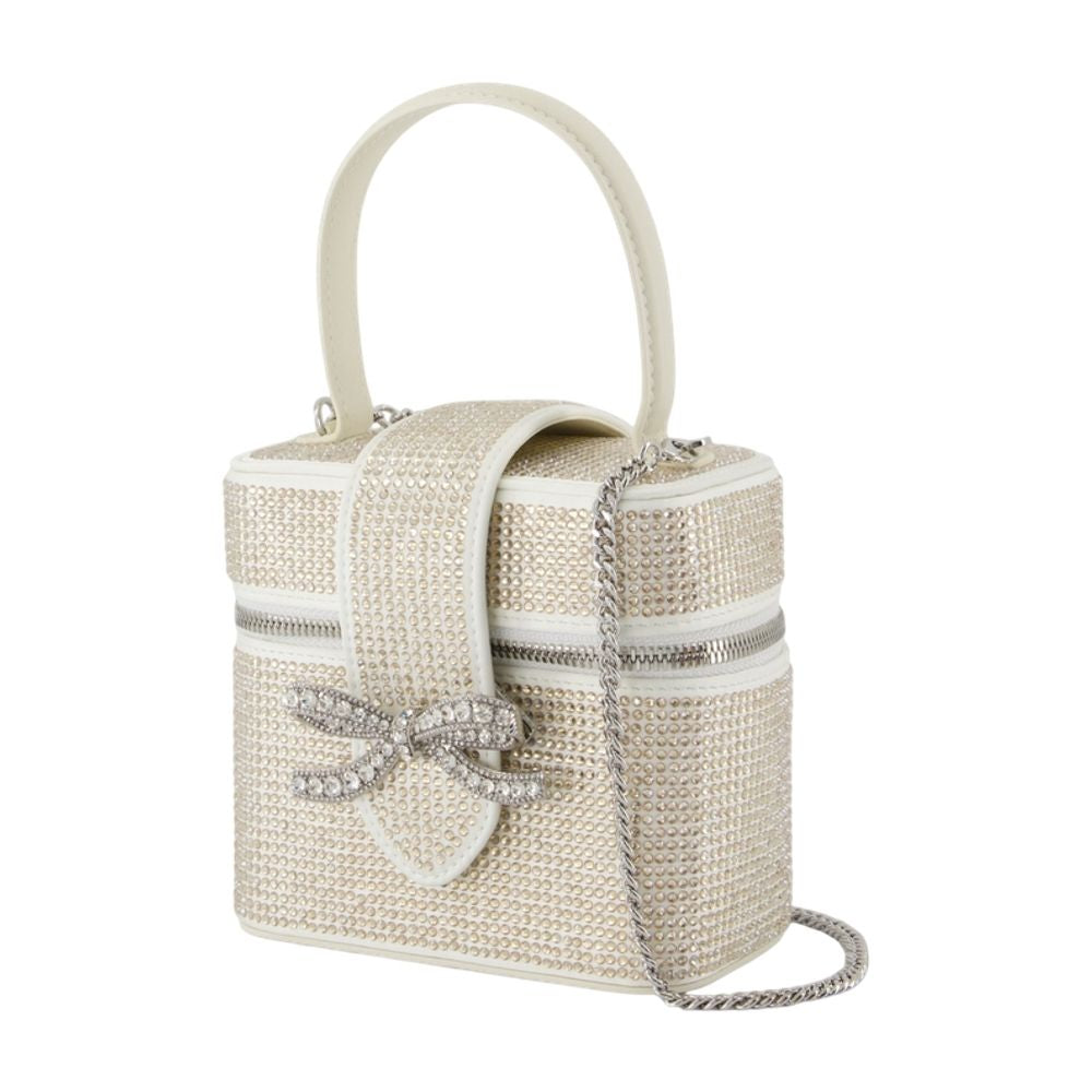 SELF-PORTRAIT Rhinestone Vanity Mini Handbag