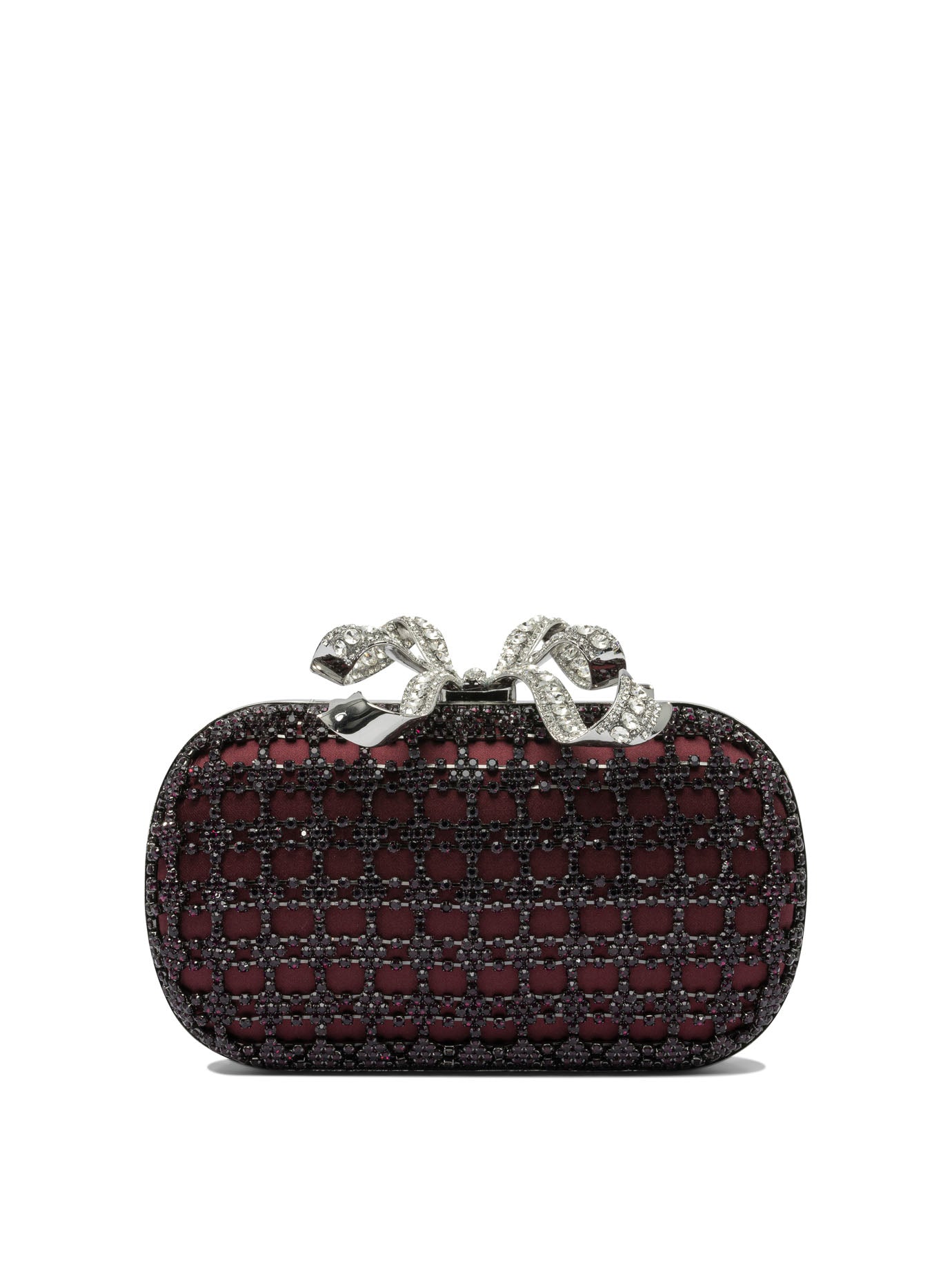 SELF-PORTRAIT Chainmail Mini Clutch Handbag