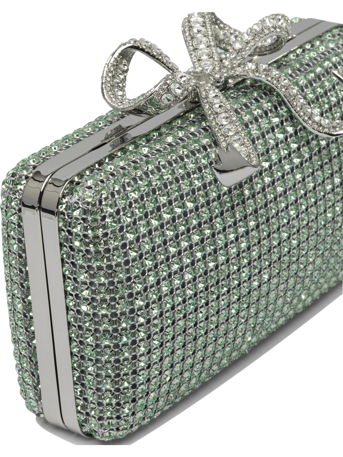 SELF-PORTRAIT Mini Crystals Clutch Bag - 18X10X5 CM