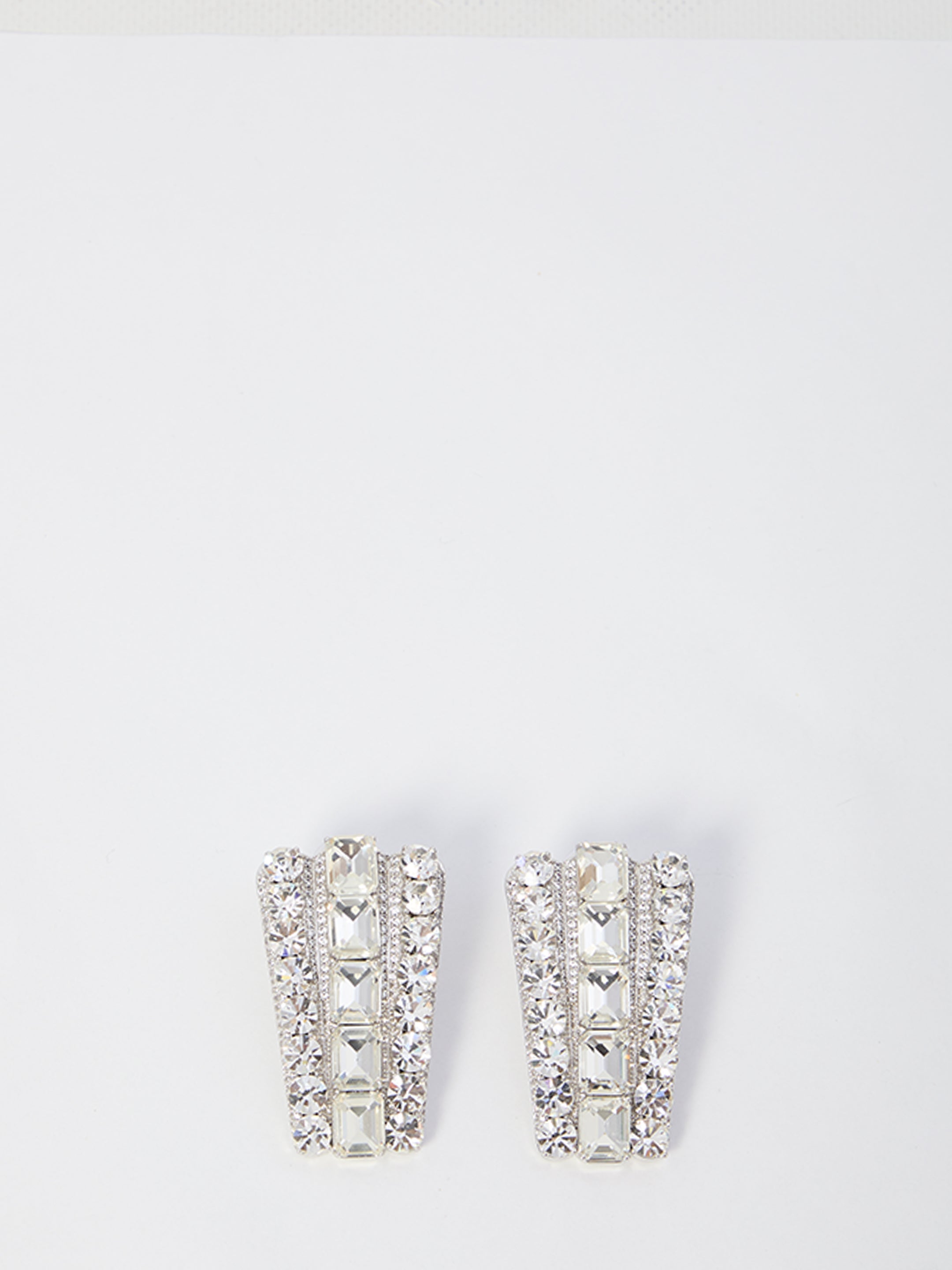 SELF-PORTRAIT Mini Crystal-Embellished Earrings (3x5cm)