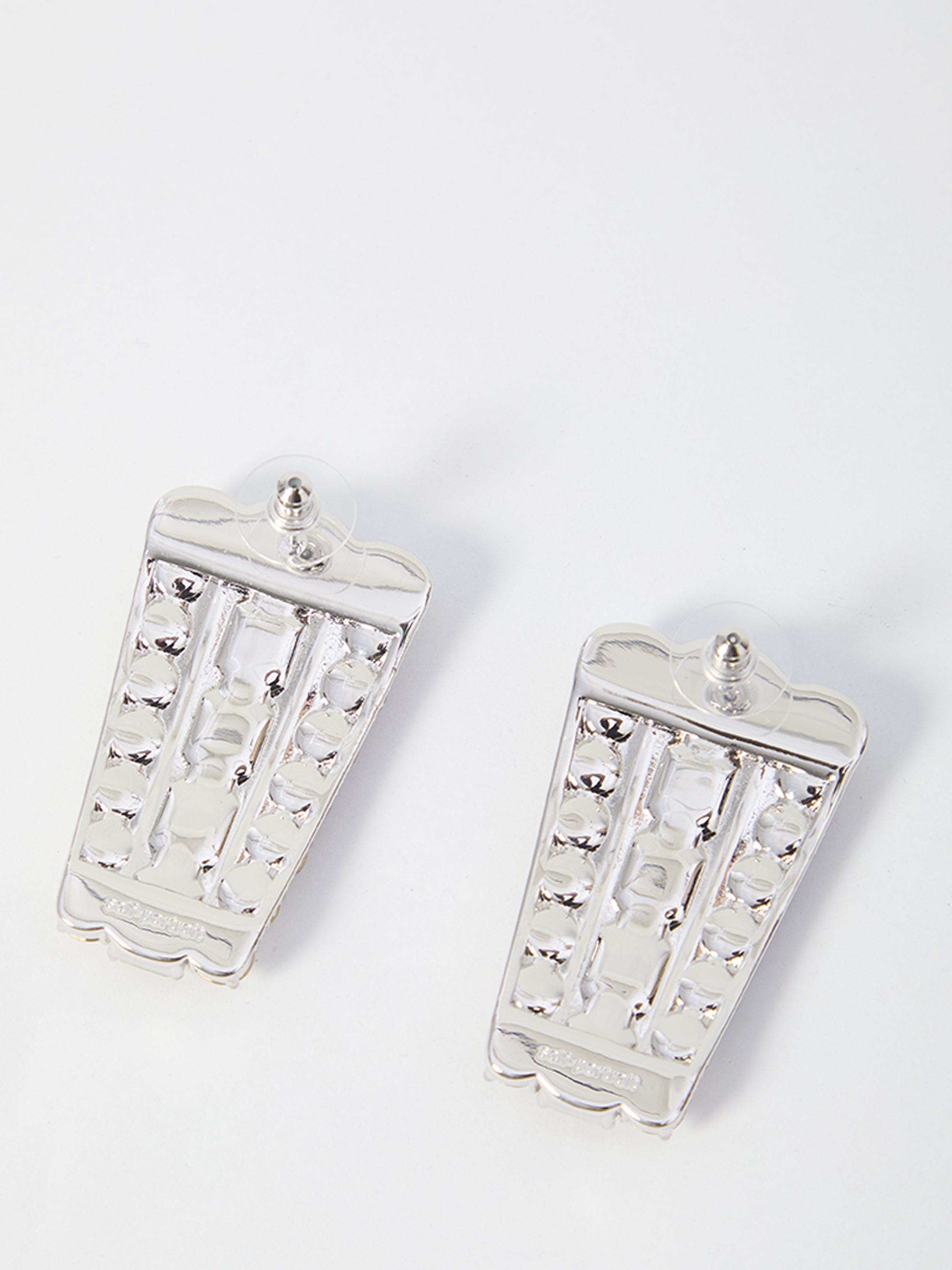 SELF-PORTRAIT Mini Crystal-Embellished Earrings (3x5cm)