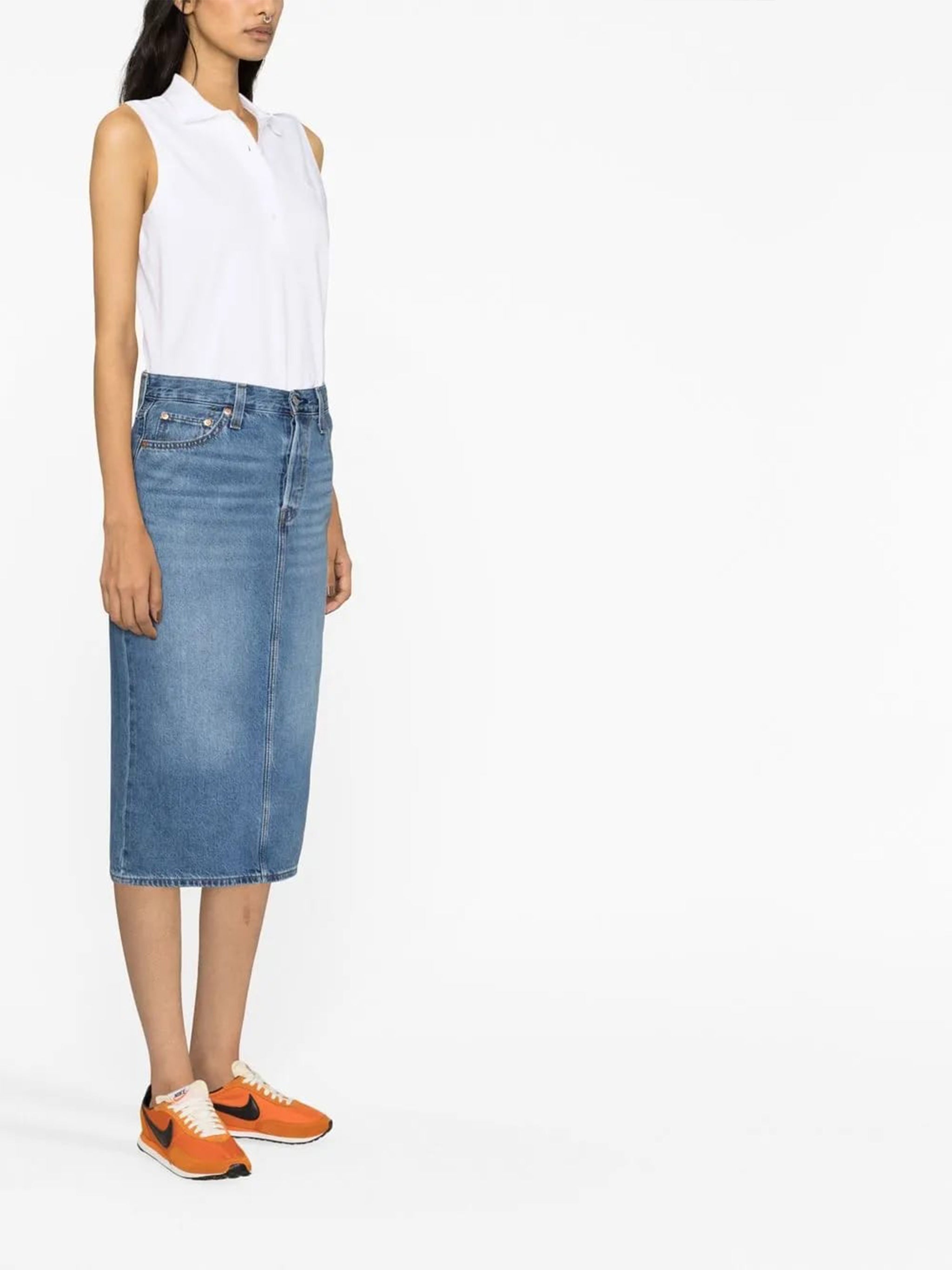 LACOSTE Slim Fit Mini Cotton Polo for Women