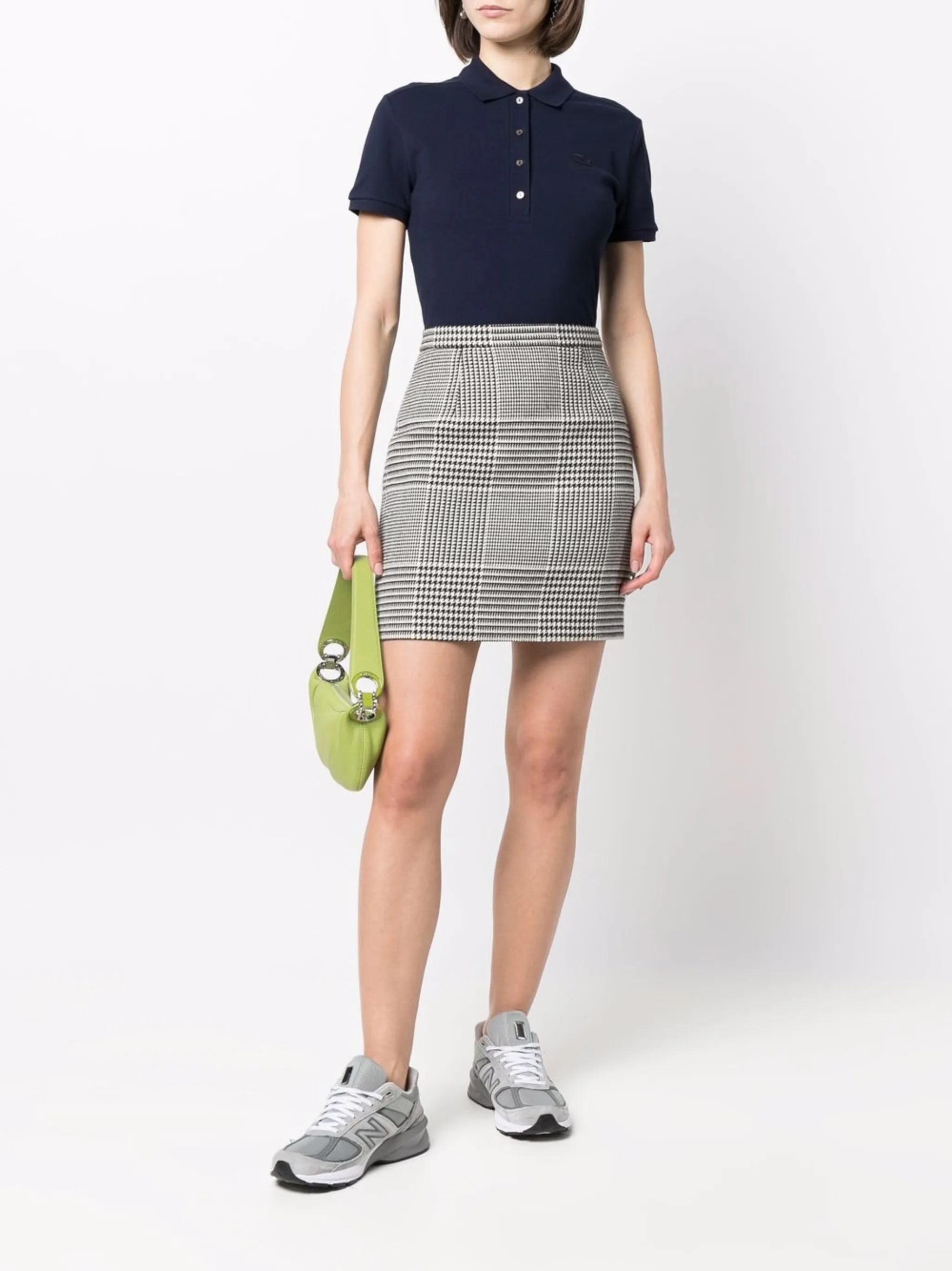 LACOSTE Regular Fit Polo with Logo - Size 38 FR