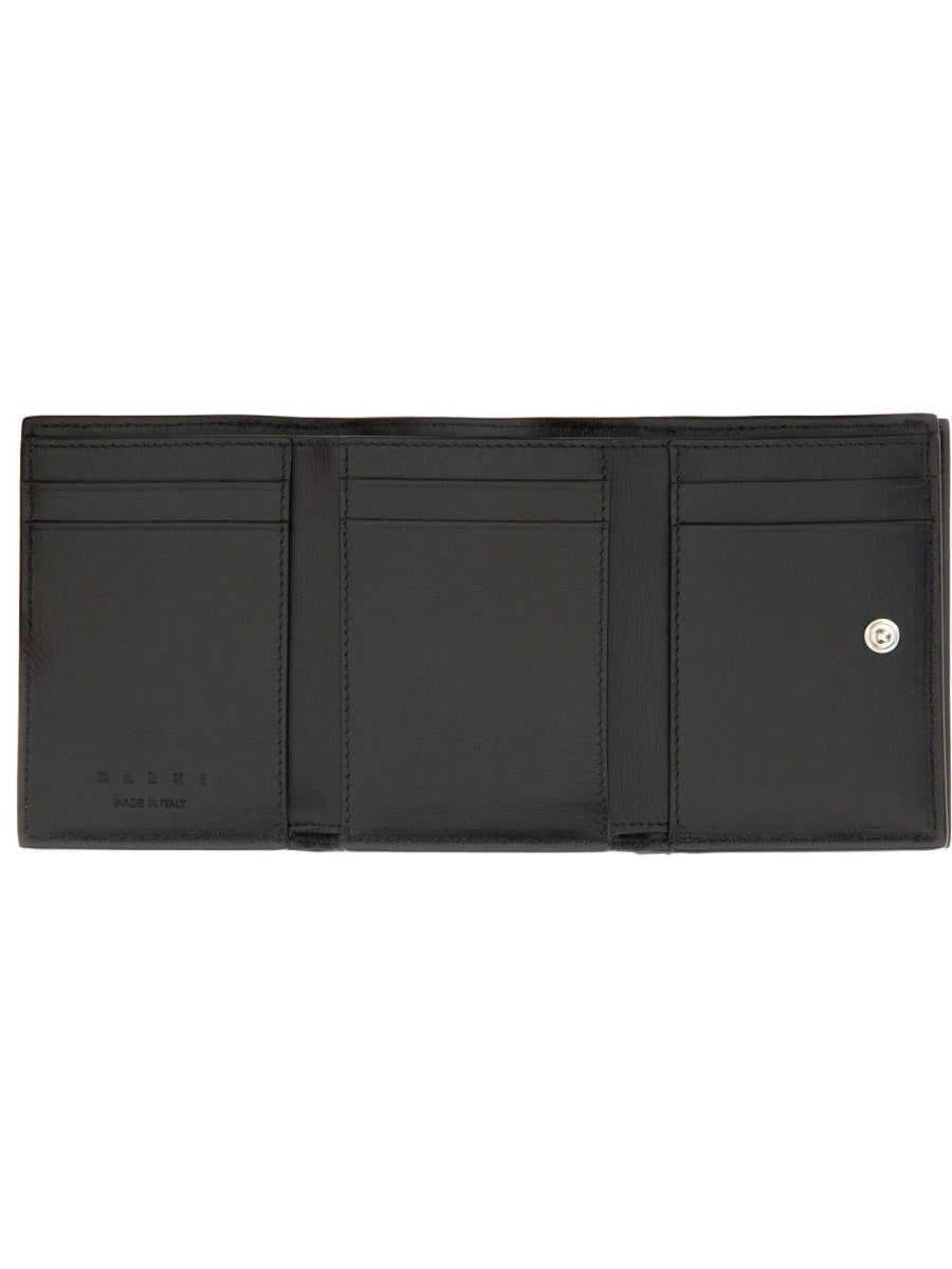 MARNI Men's Mini Leather Wallet