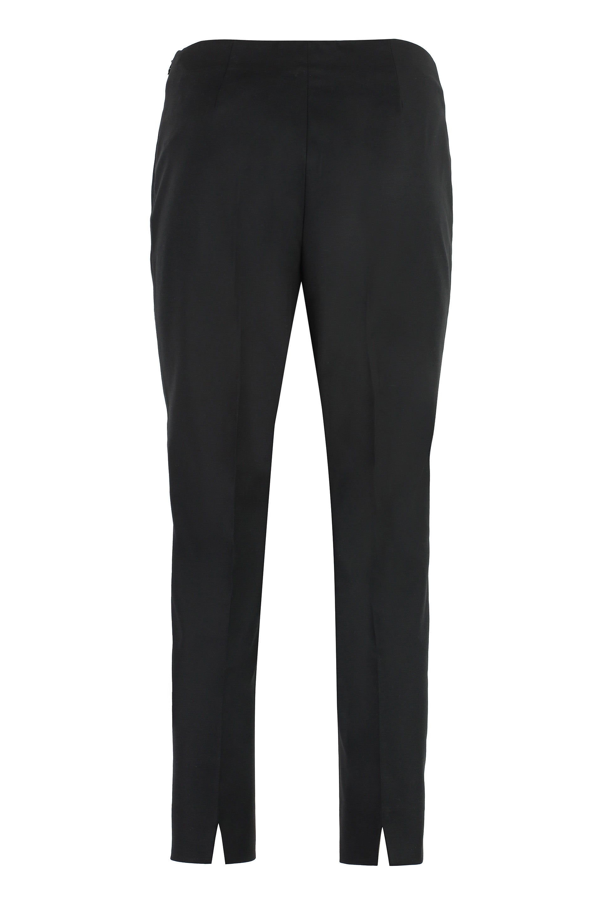 PESERICO Compact Canvas Stretch Trousers for Women