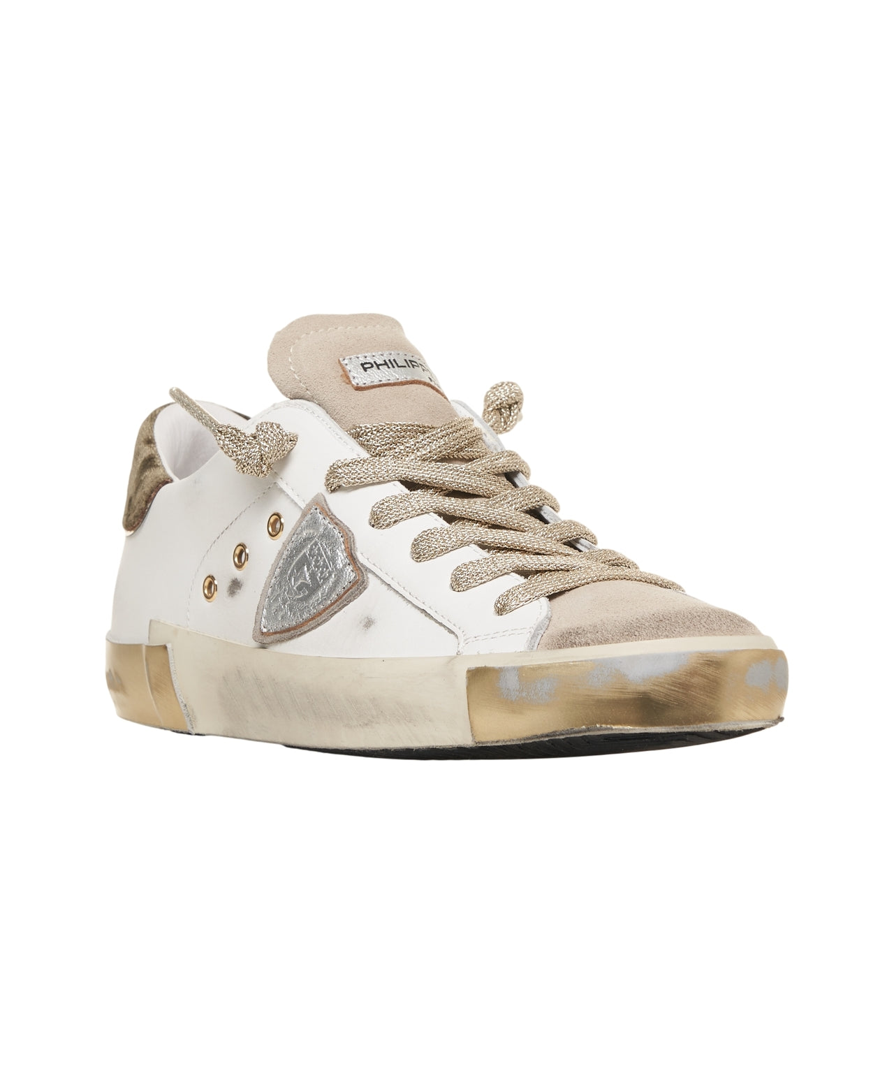 PHILIPPE MODEL Low-Top Vintage-Inspired Sneaker for Women
