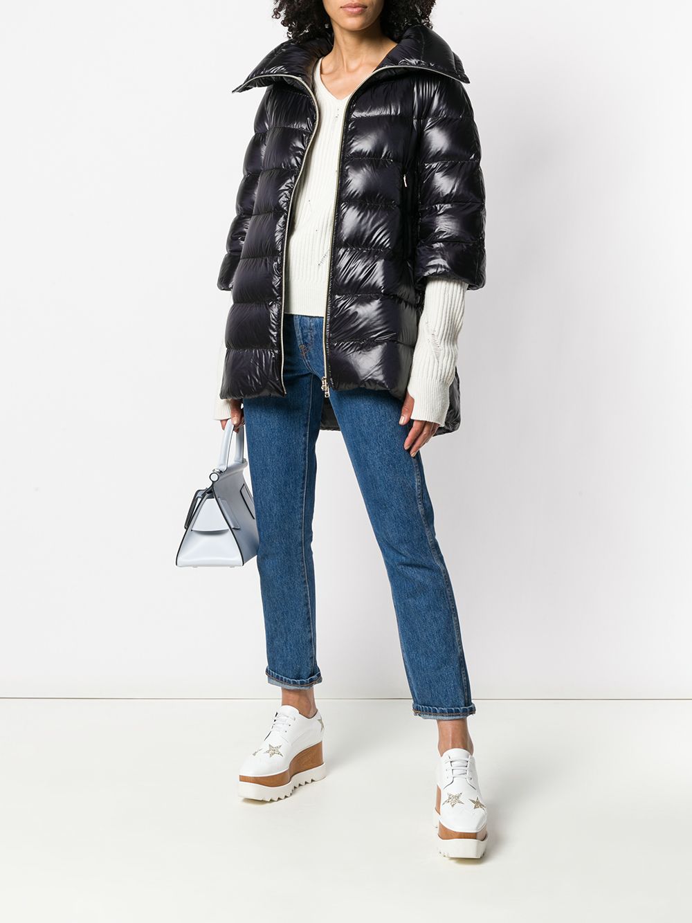 HERNO Chic Midi Down Jacket