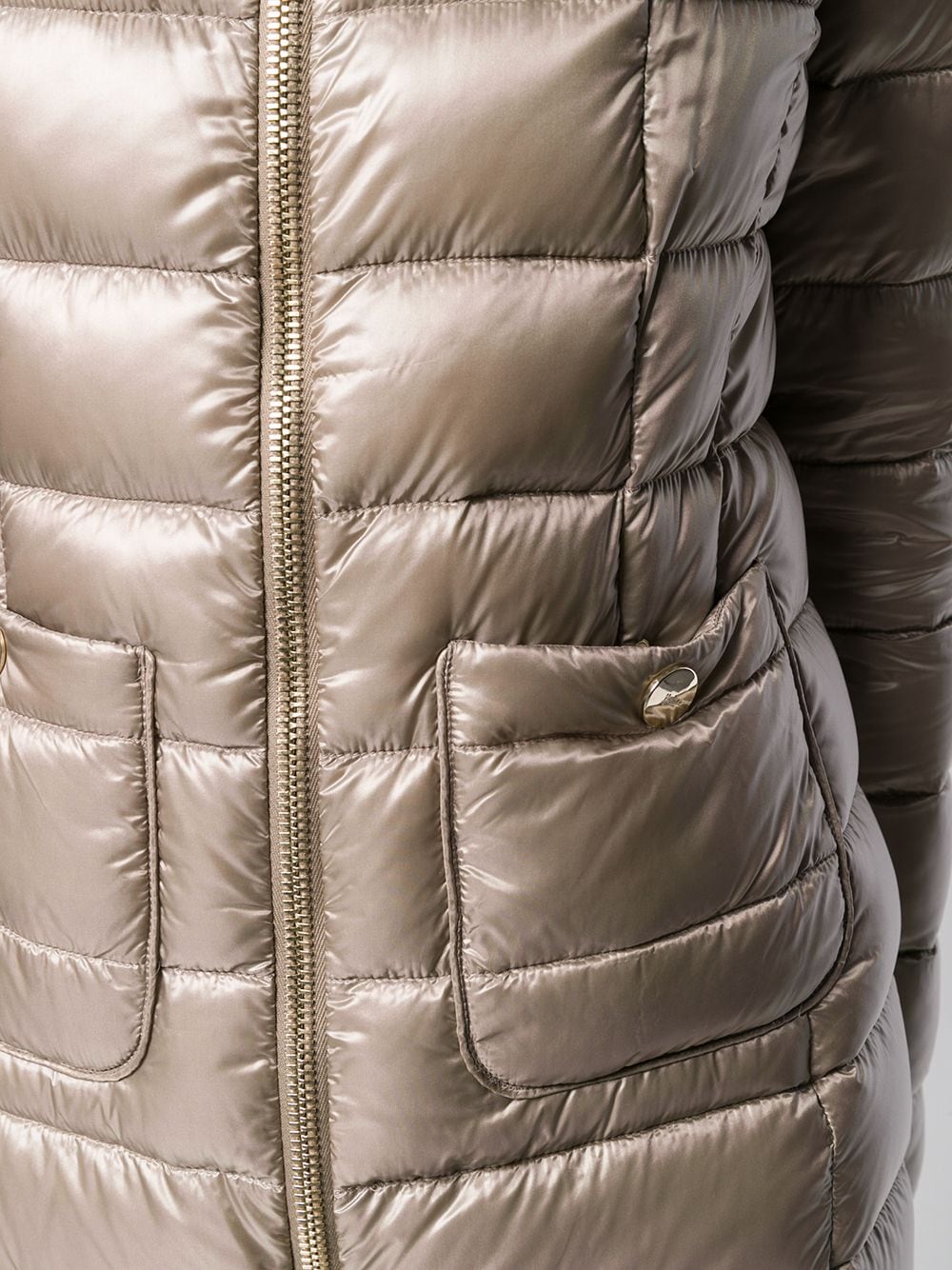HERNO Elegant Midi Down Jacket for Women