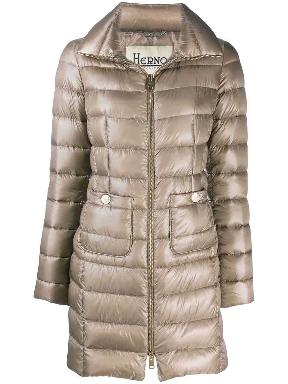 HERNO Elegant Midi Down Jacket for Women