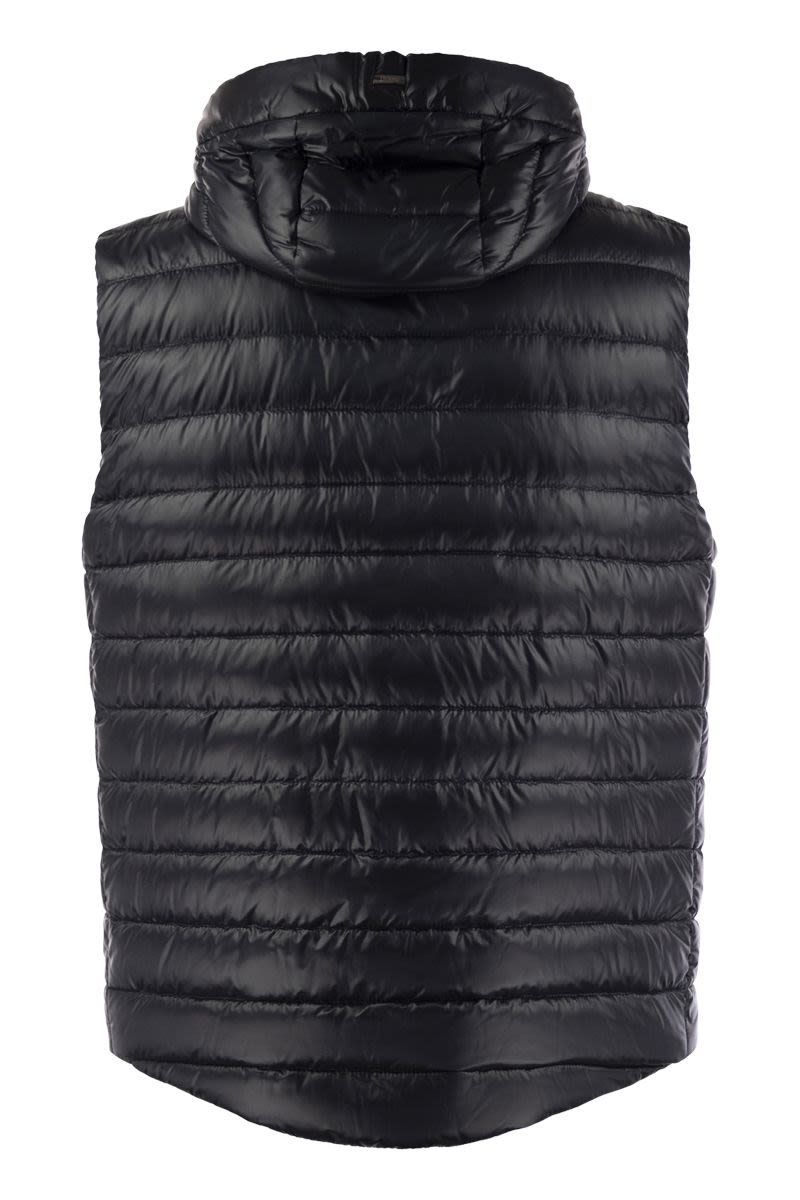 HERNO Sleeveless Down Jacket for Men