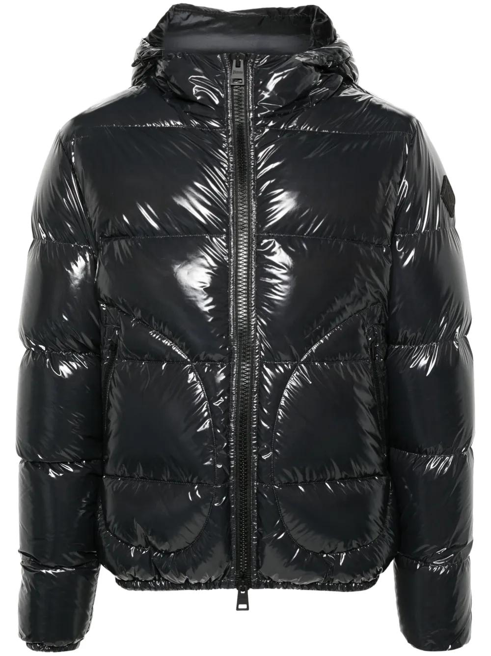 HERNO Men's Hooded Padded Jacket with Drawstring
