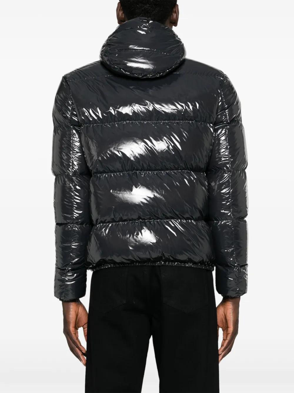 HERNO Men's Hooded Padded Jacket with Drawstring