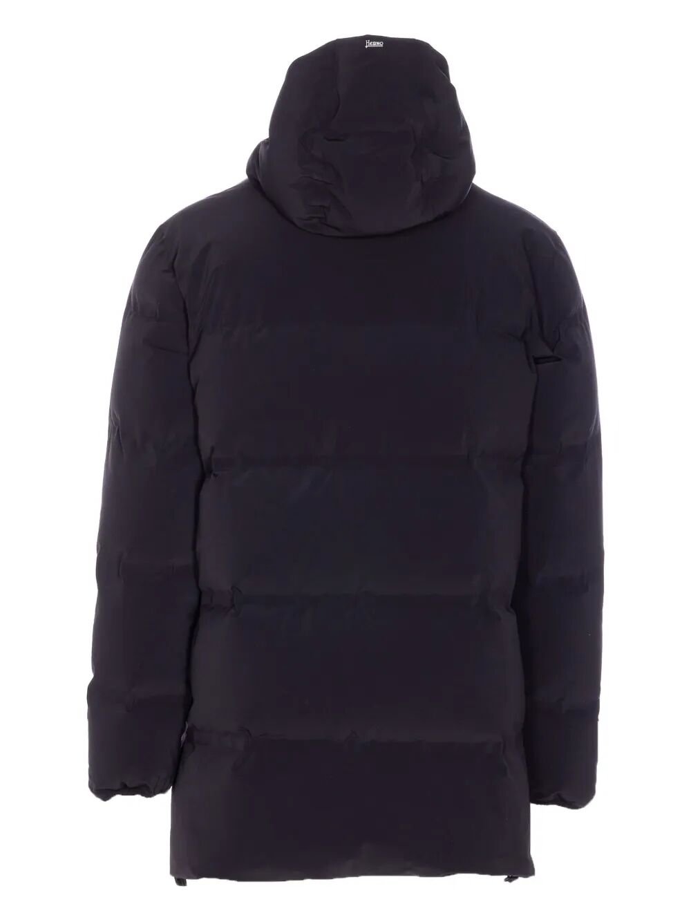 HERNO Impact Long Down Jacket with Hood