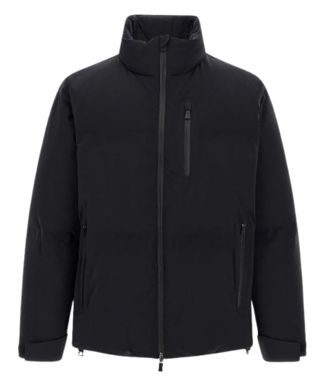 HERNO High-Neck Short Down Jacket for Men - FW25 Edition