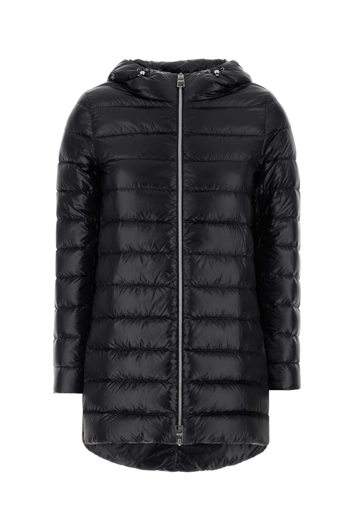 HERNO A-Shape Midi Down Jacket for Women