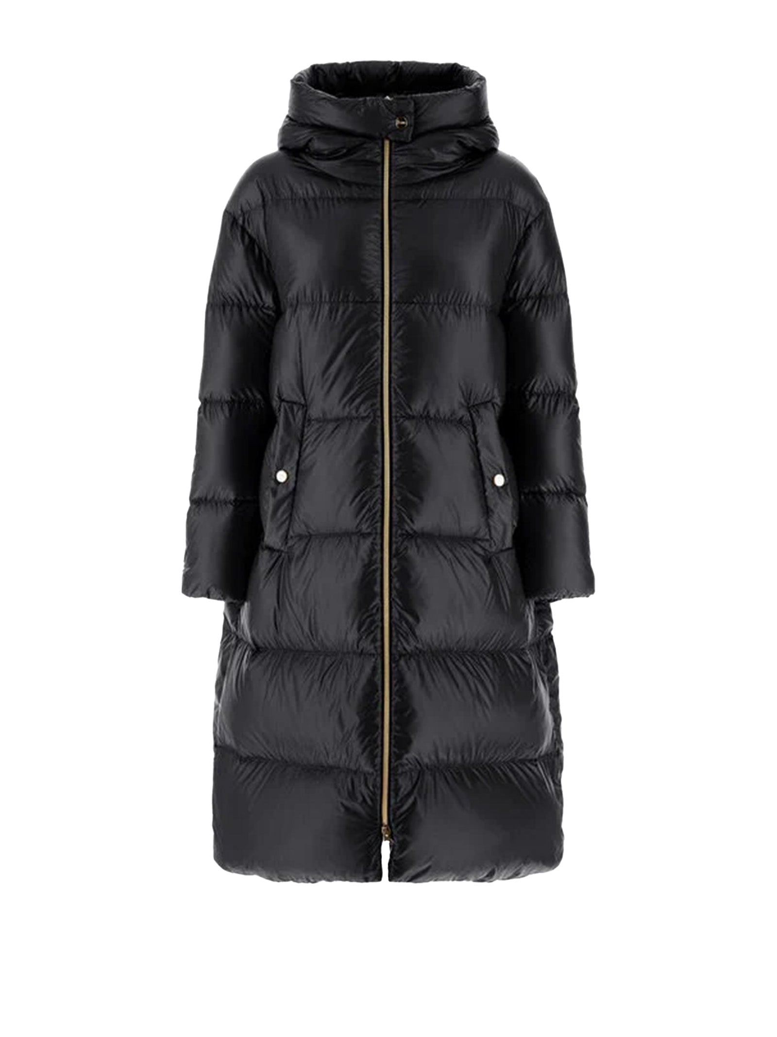 HERNO Ultralight Hooded Parka Jacket with Double Slider Closure